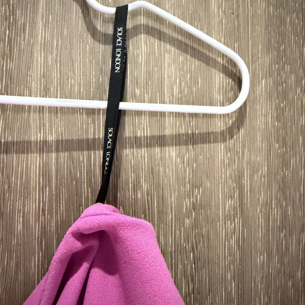 Solace London The Talia Maxi Dress in Berry Pink RRP$706 - Picture 4 of 9
